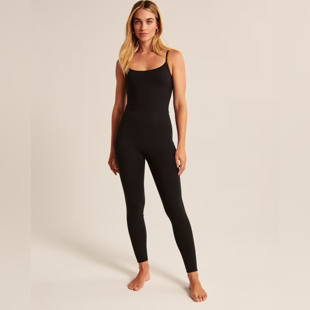 Abercrombie and Fitch Ponte Unitard Jumpsuit